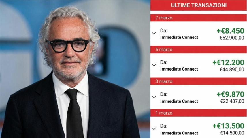 Flavio Briatore ha evidenziato i vantaggi della partecipazione al programma VELARIO